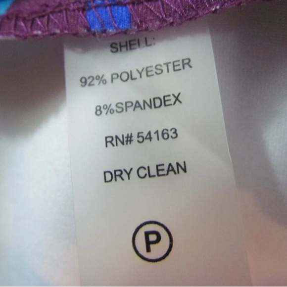 Calvin Klein stripped multi-color below knee sleeveless pencil dress size 6. - Picture 3 of 7